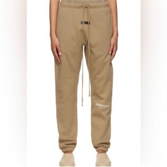 Fear of God Pants - Fear of God Essentials Fleece Relaxed Sweatpants Women Size M